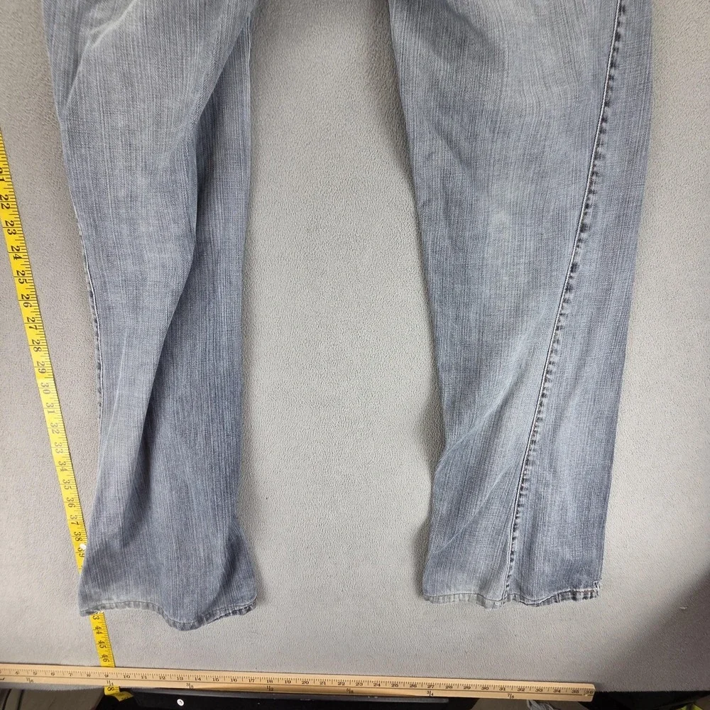 Vintage Levis Engineered Jeans Mens Blue Twisted Flap Pockets Zip Fly Fits 30x32